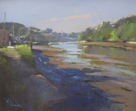 Incoming tide, Noss Mayo